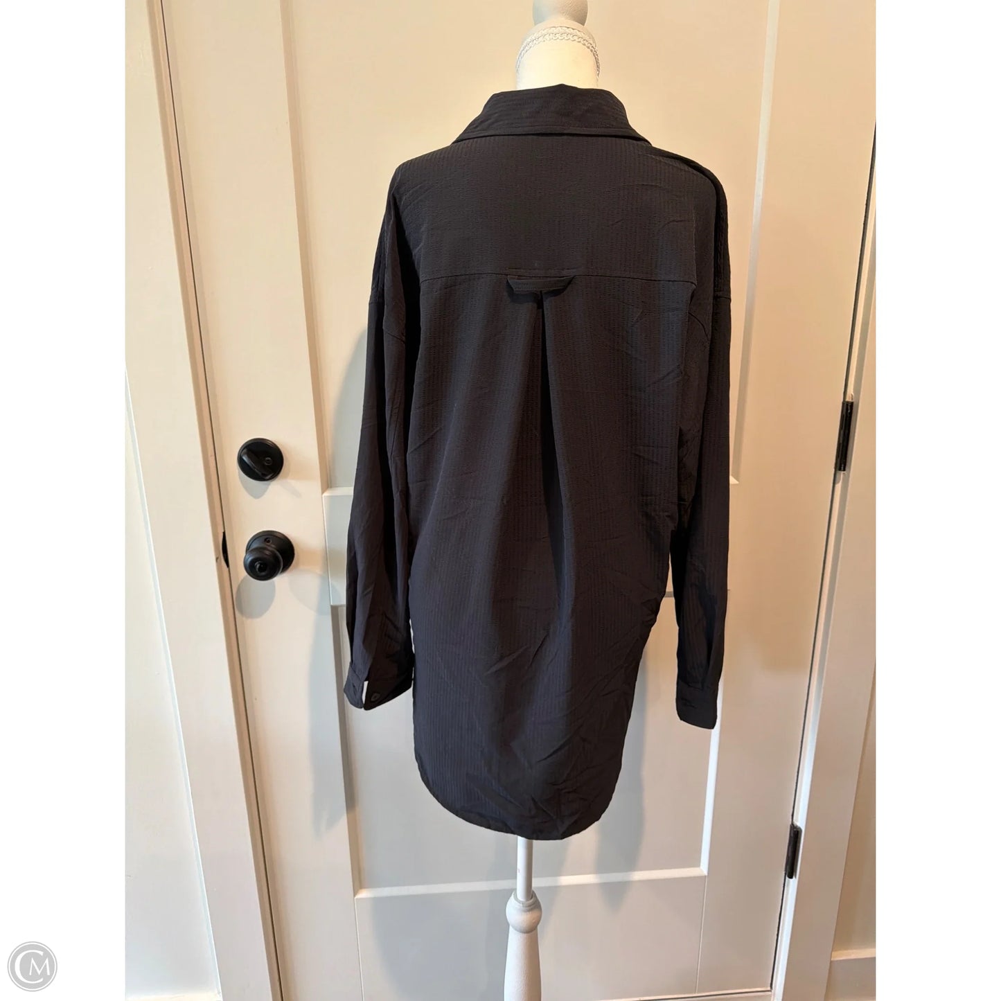 Top Long Sleeve By Joy Lab In Black, Size: S