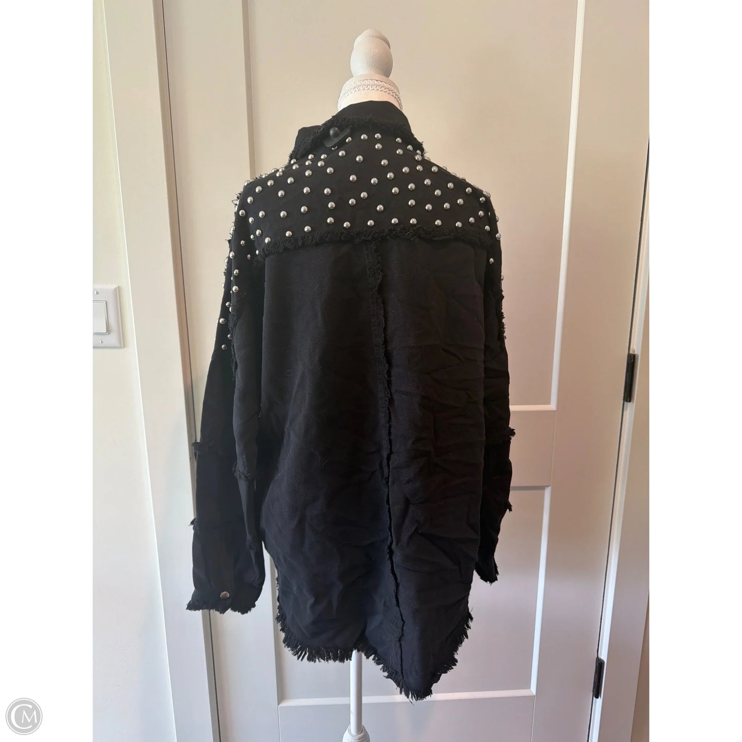 Jacket Other By Elan In Black, Size: M