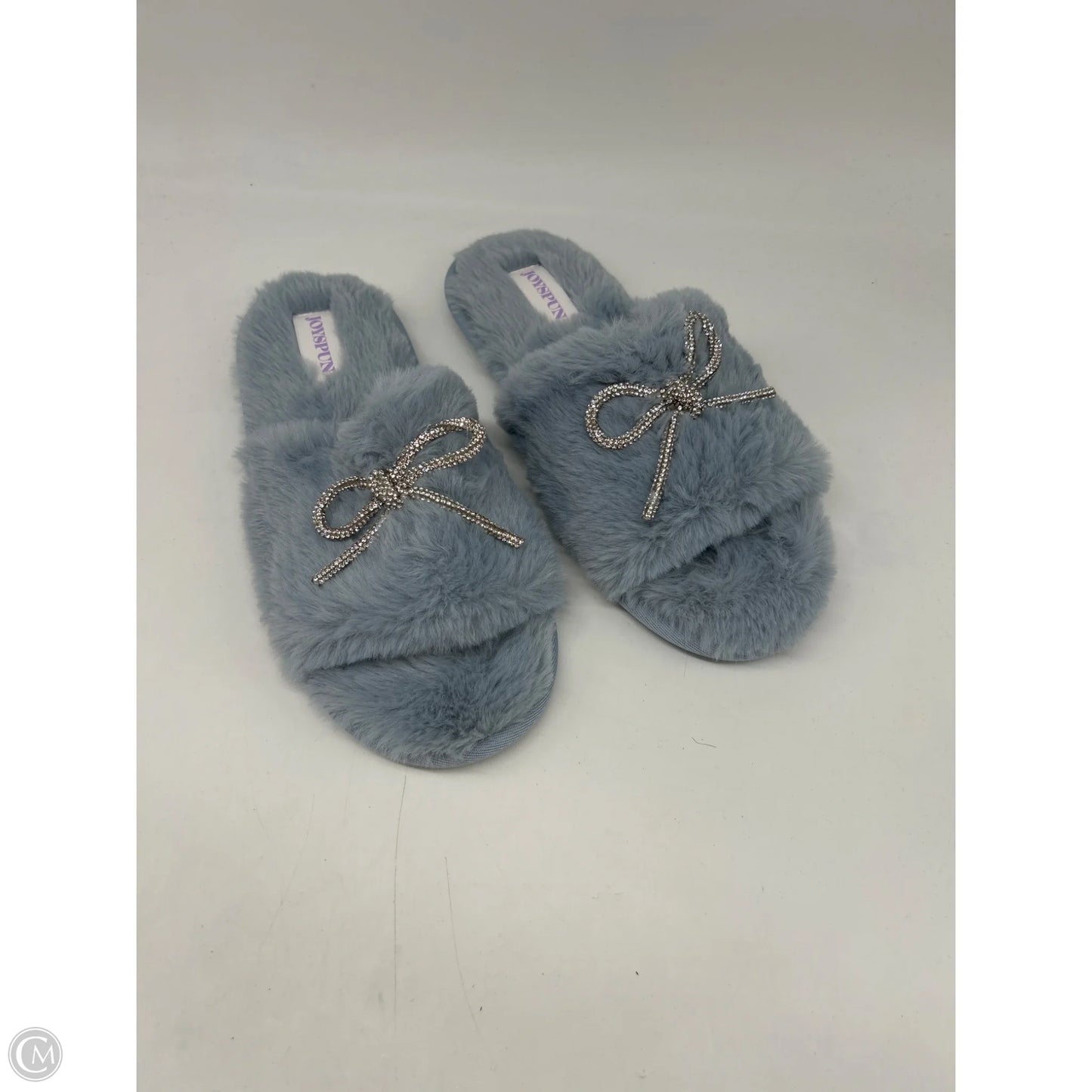 Slippers By Joyspun In Blue, Size: 8