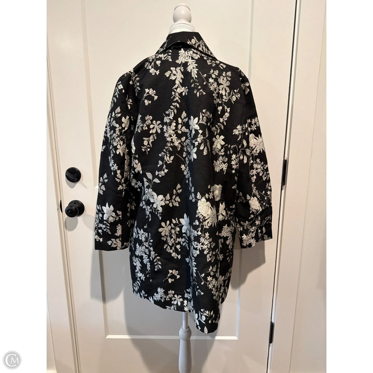 Coat Other By Chicos In Black, Size: 16