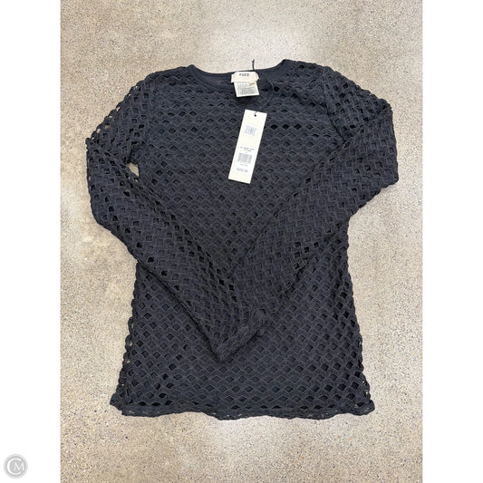 Top Long Sleeve By Clothes Mentor In Black, Size: S
