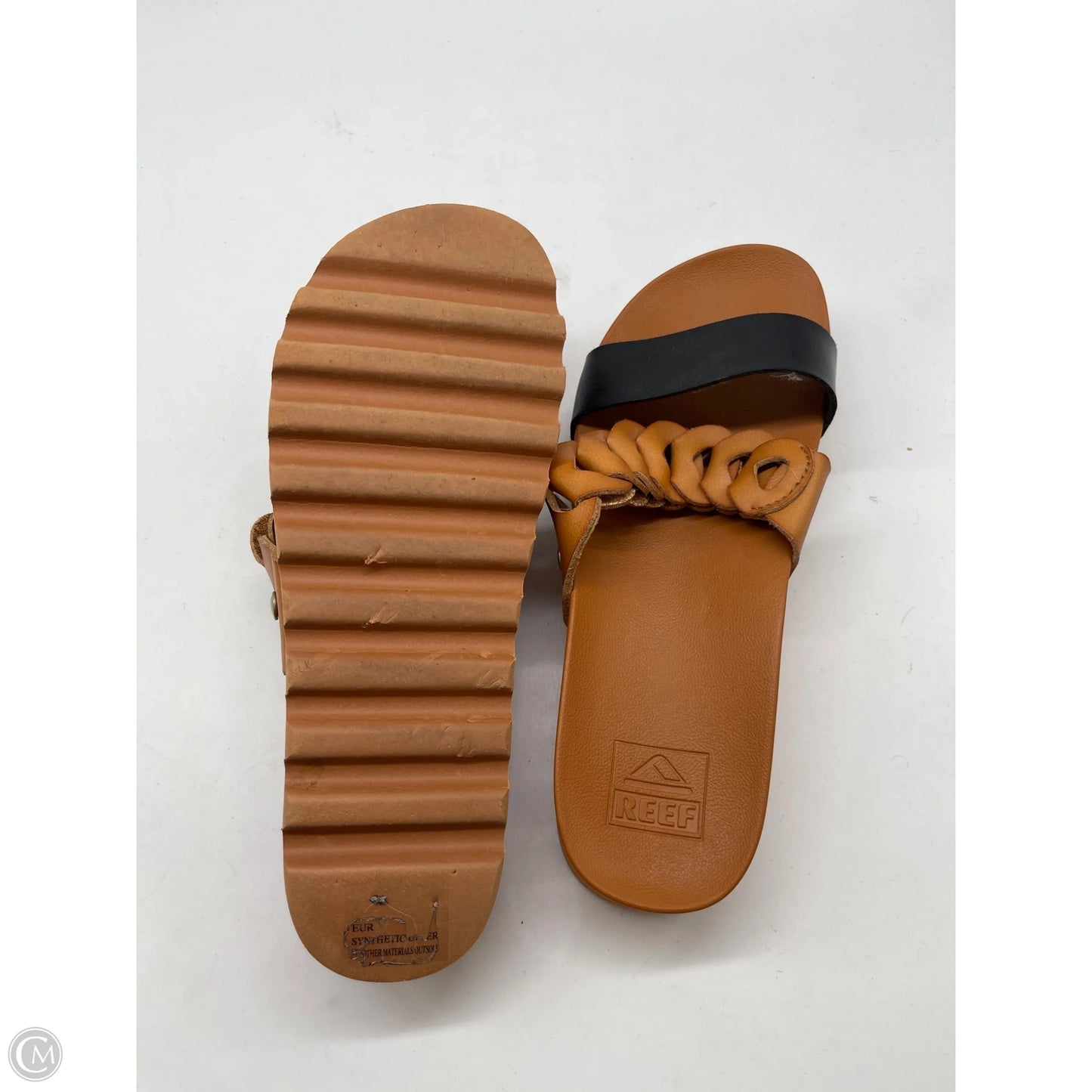 Sandals Flats By Reef In Brown, Size: 7