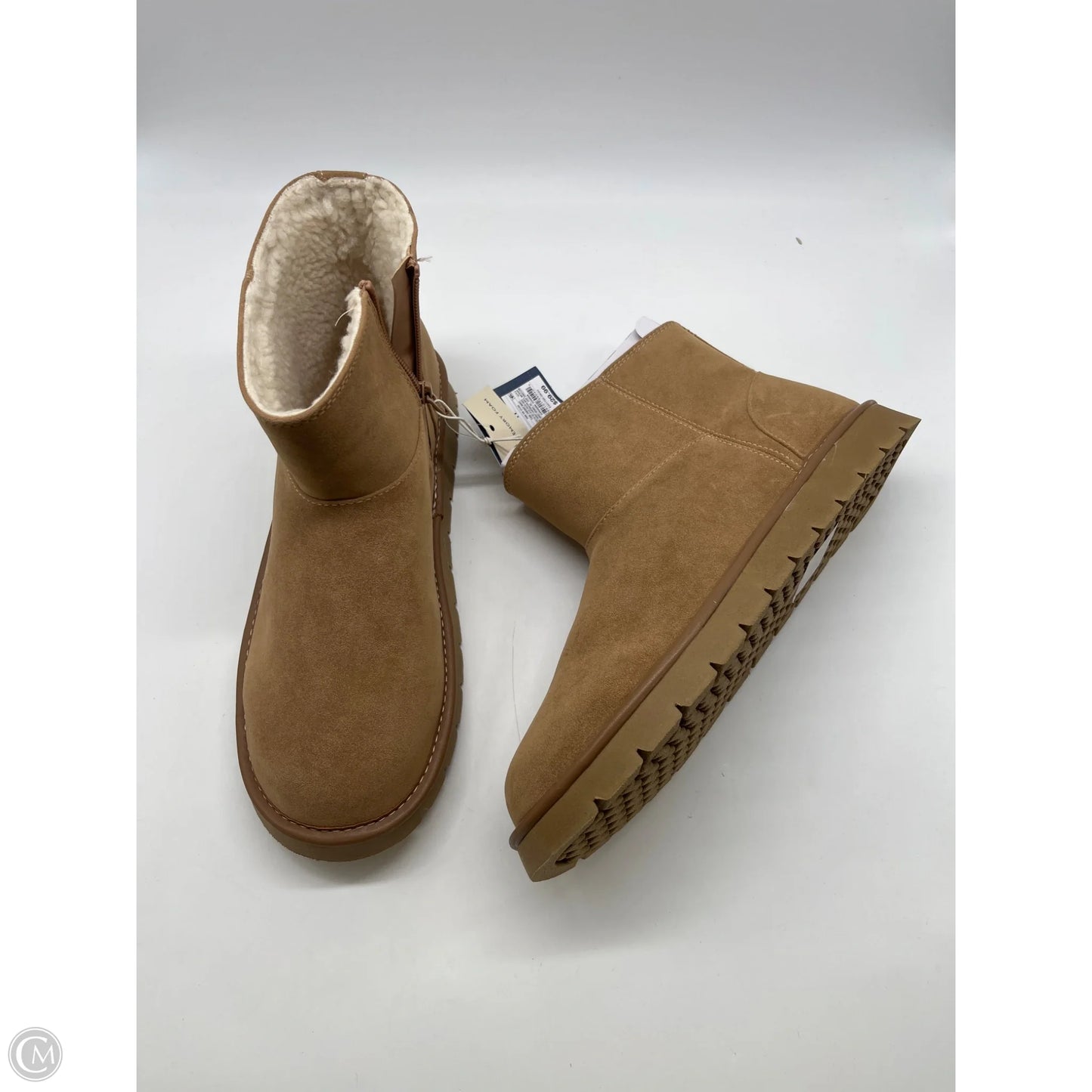 Boots Ankle Flats By Universal Thread In Brown, Size: 11