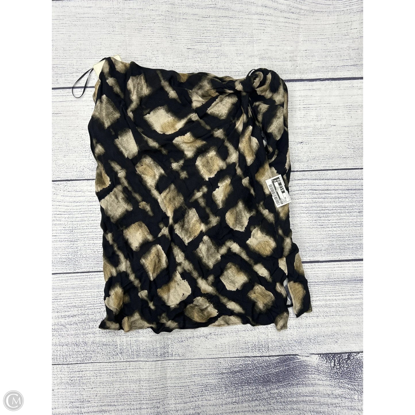 Top Short Sleeve By Zara In Black, Size: Xs