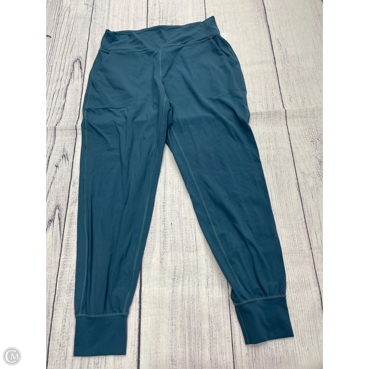 Athletic Leggings By Lululemon In Blue, Size: 12