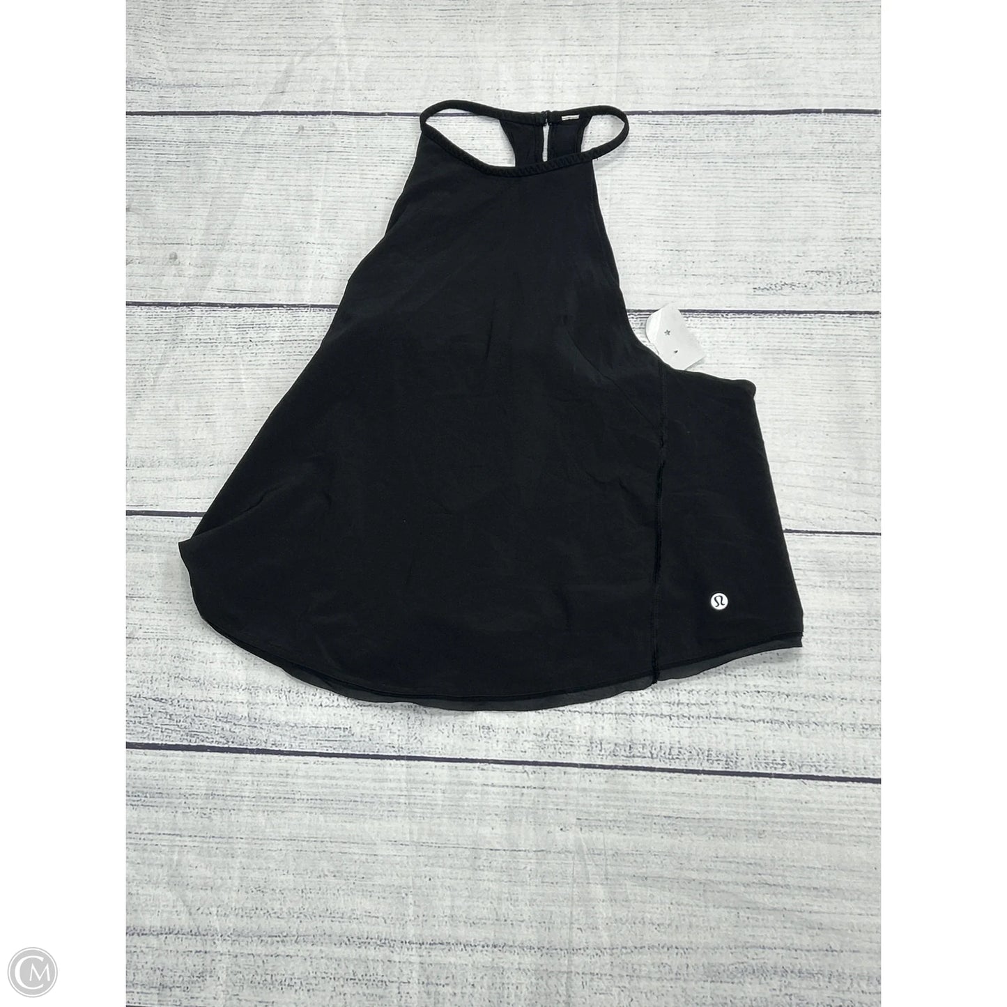Athletic Tank Top By Lululemon In Black, Size: M