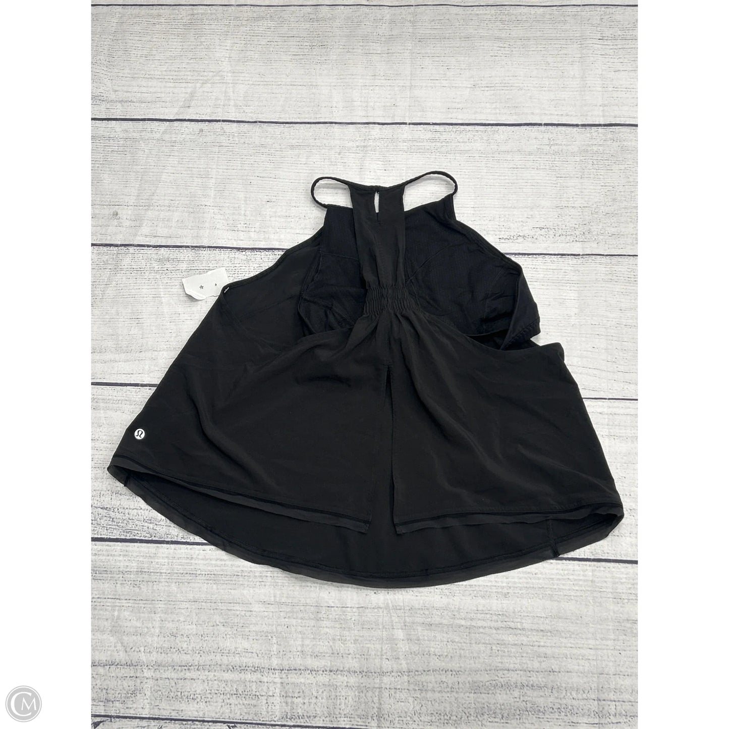 Athletic Tank Top By Lululemon In Black, Size: M