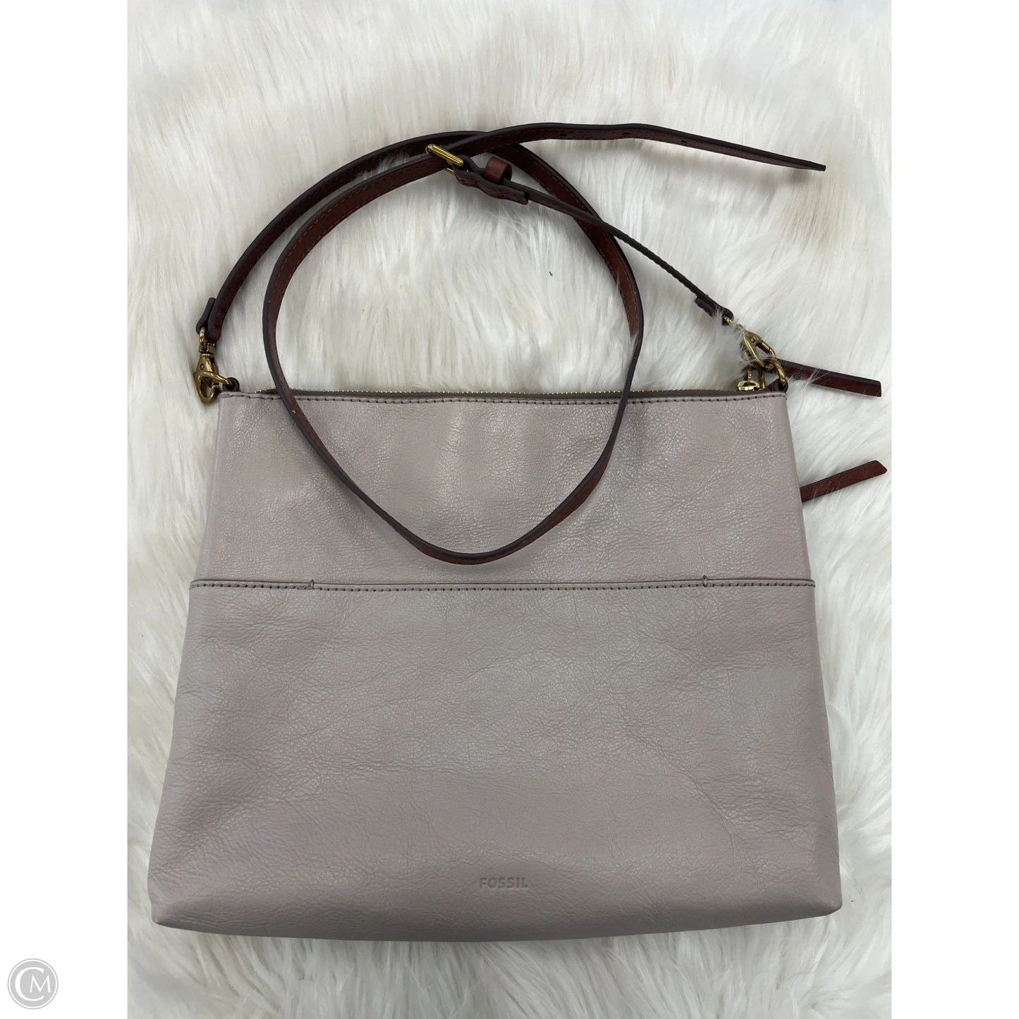 Handbag By Fossil, Size: Medium