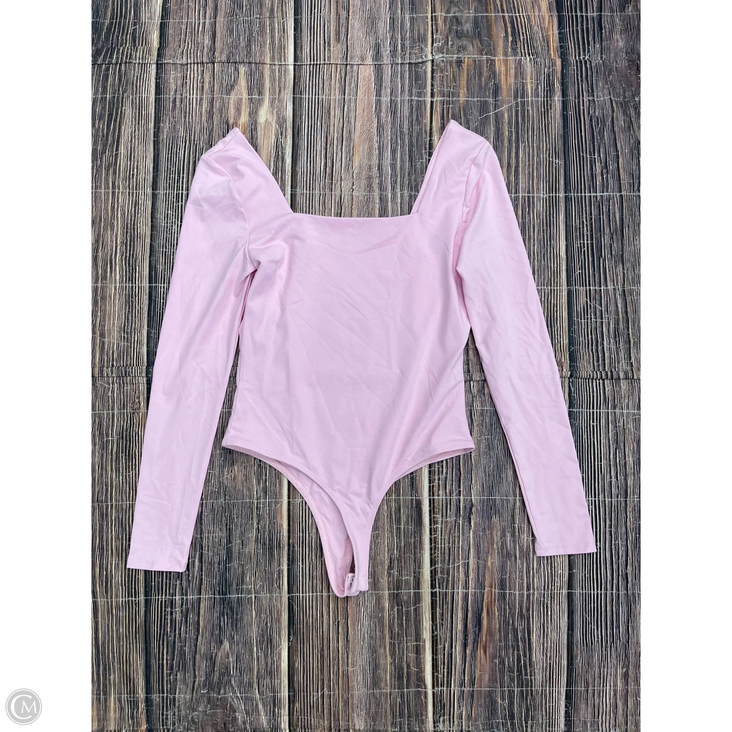 Bodysuit By Francesca's In Pink, Size: M