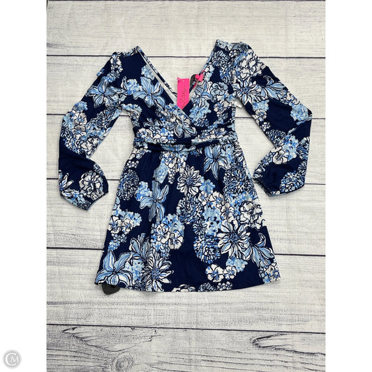 Romper Designer By Lilly Pulitzer In Blue, Size: Xxs