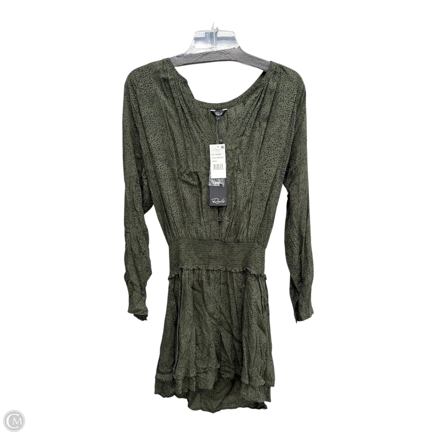 Romper By Rails In Green, Size: L