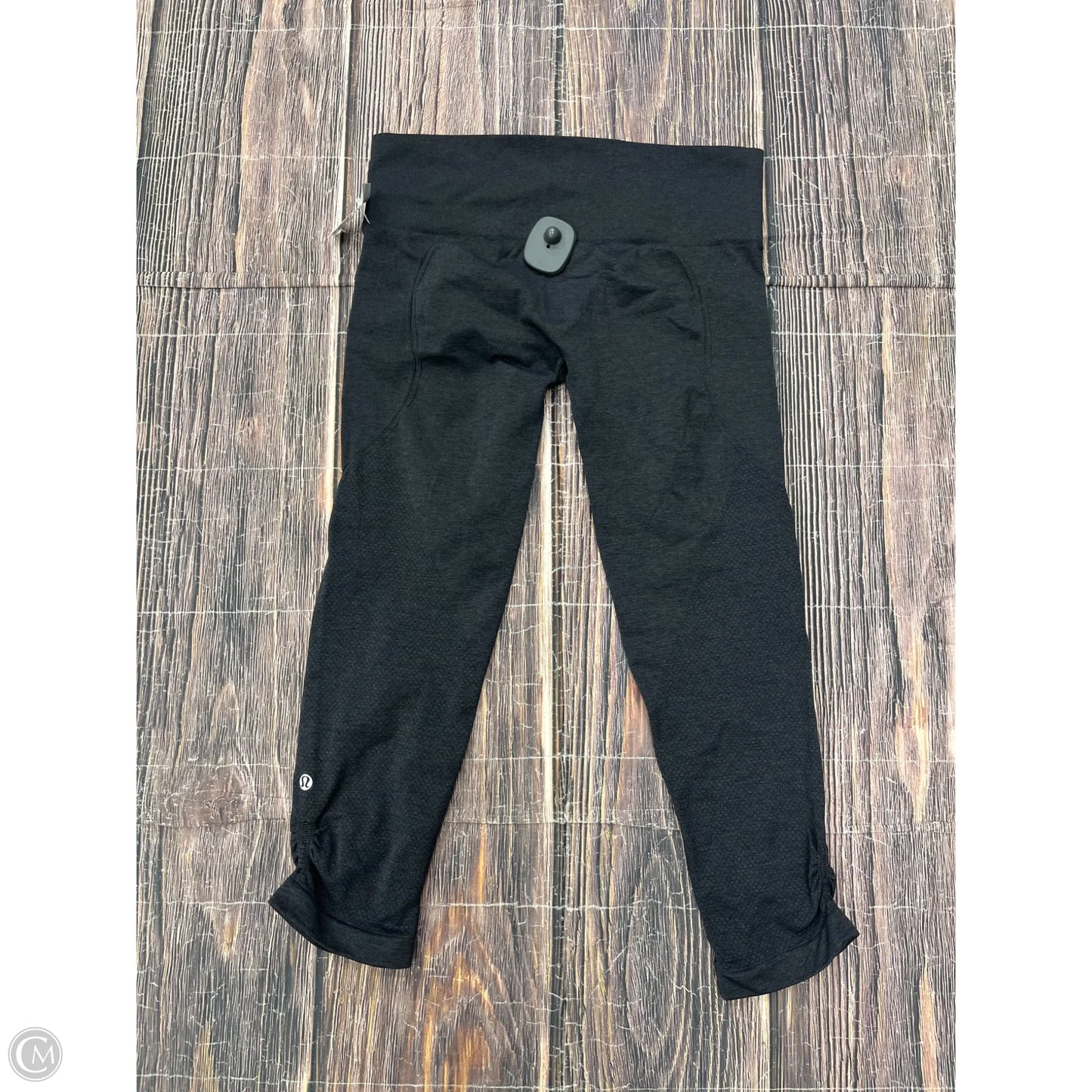 Athletic Capris By Lululemon In Grey, Size: 10