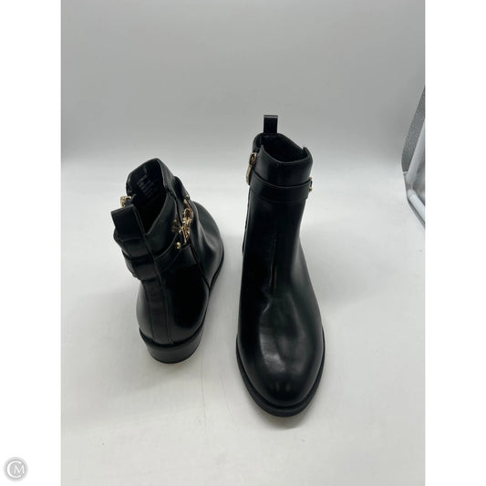 Boots Ankle Heels By Liz Claiborne In Black, Size: 8