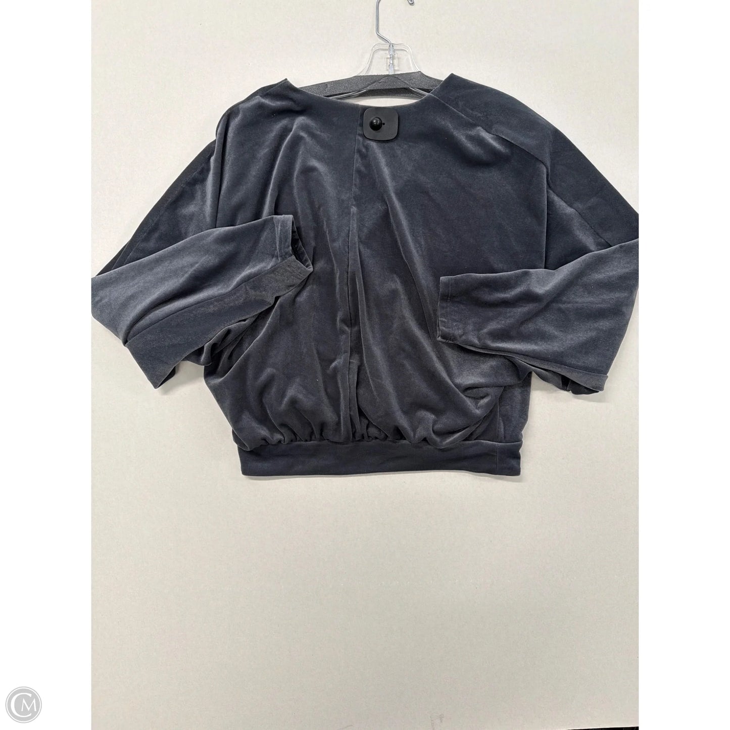 Top Long Sleeve By Express In Grey, Size: S