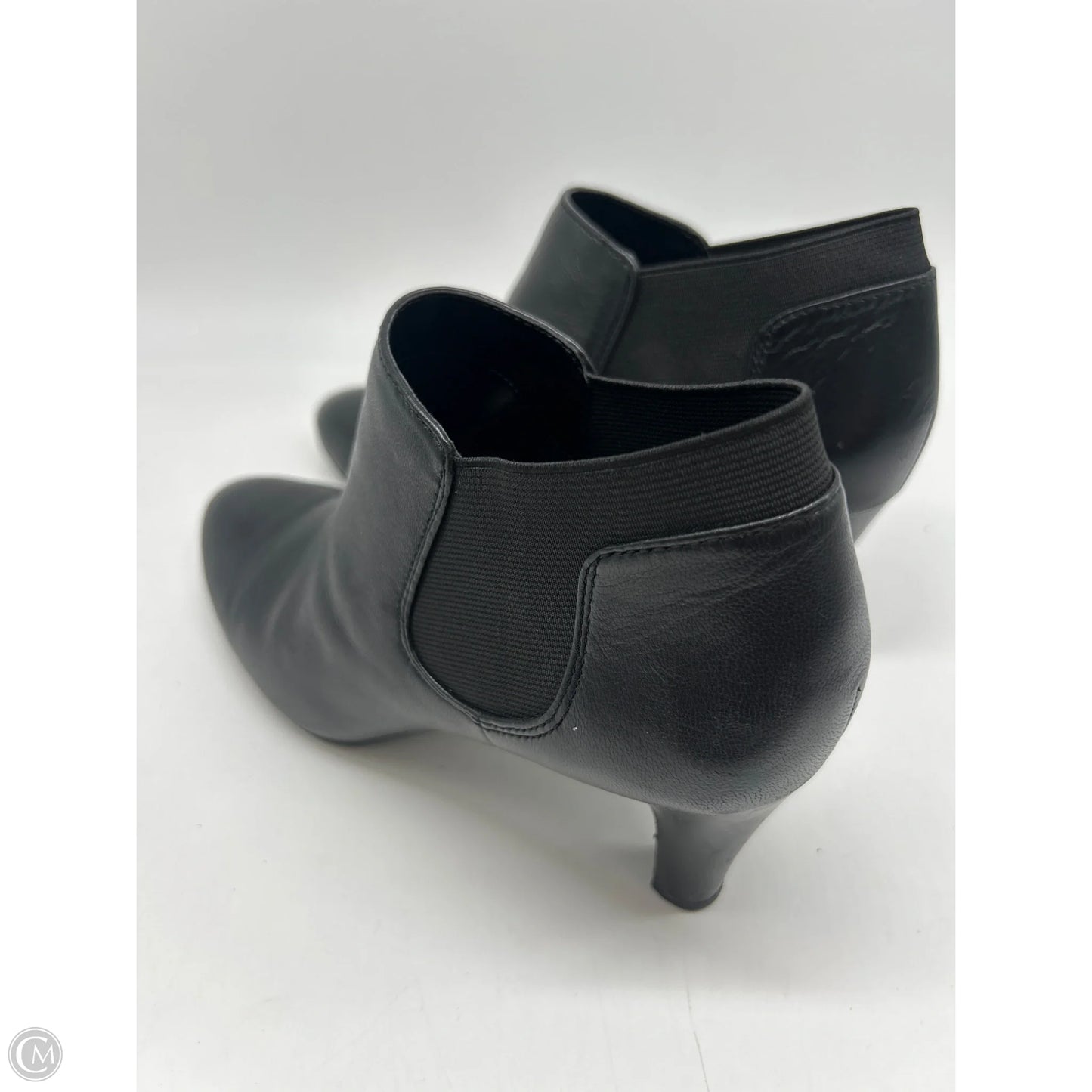 Boots Ankle Flats By Bandolino In Black, Size: 7.5