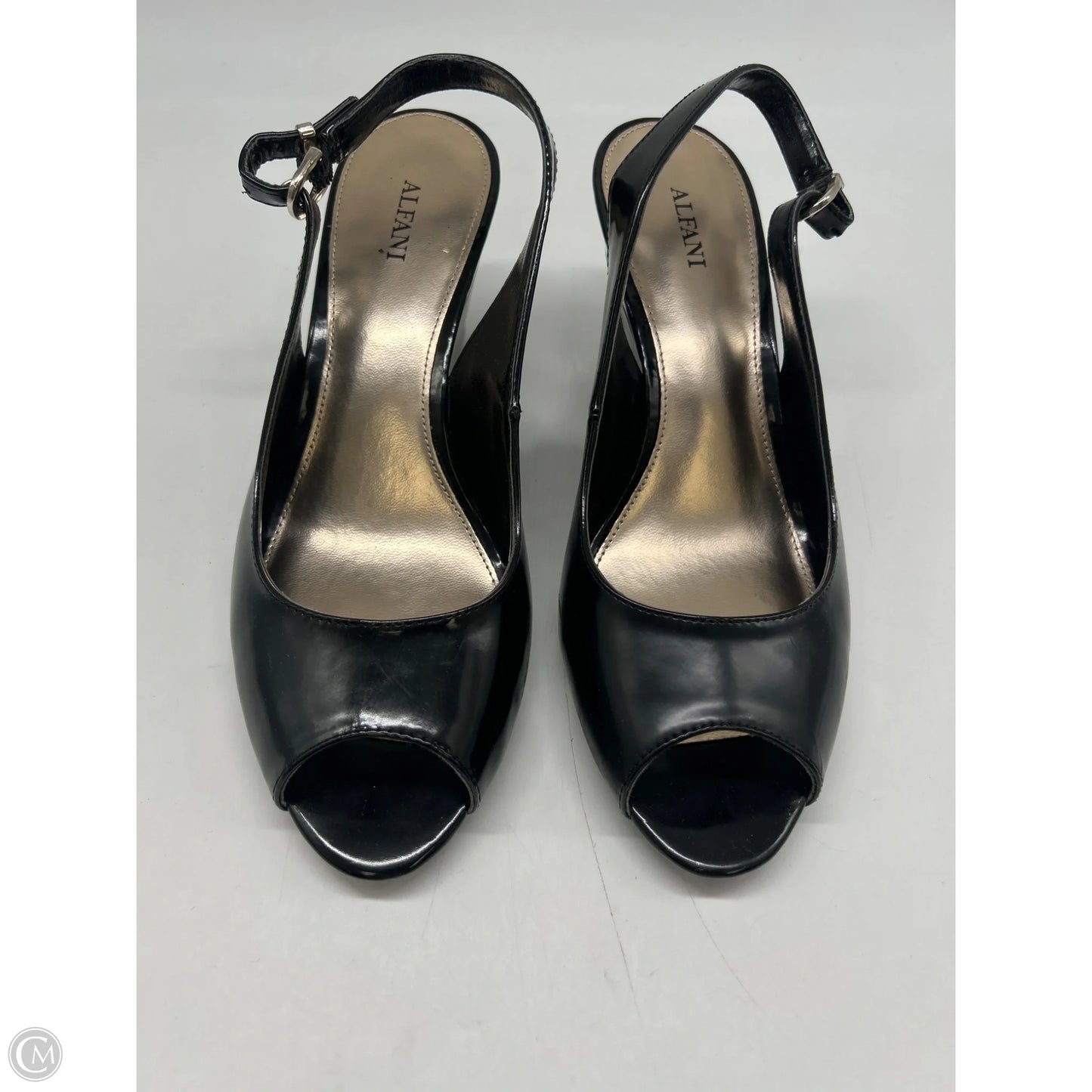 Shoes Heels Platform By Alfani In Black, Size: 8