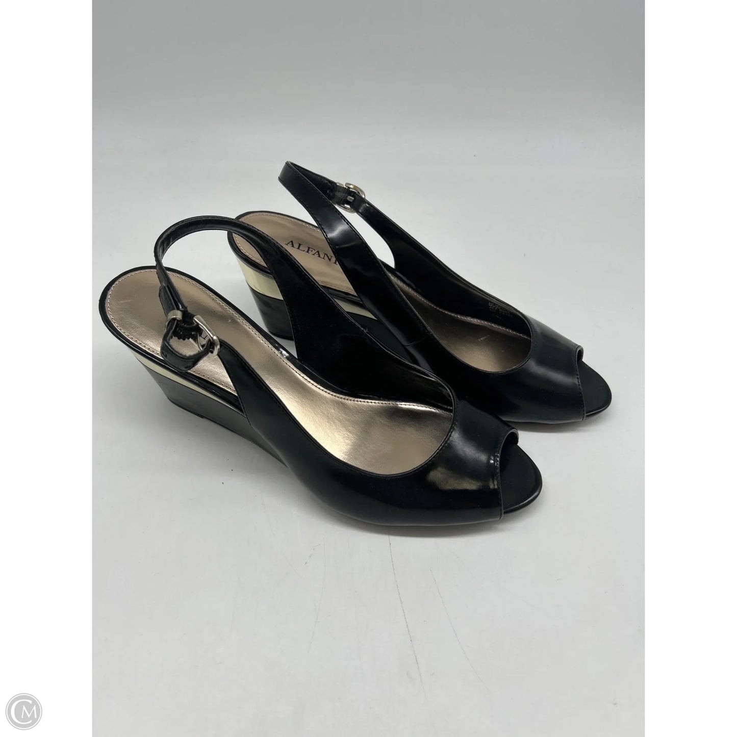 Shoes Heels Platform By Alfani In Black, Size: 8