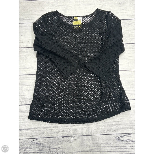 Swimwear Cover-up By Clothes Mentor In Black, Size: Xl