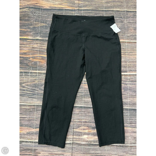 Athletic Capris By Old Navy In Black, Size: L