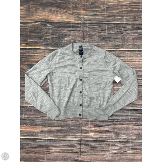Cardigan By Gap In Grey, Size: M