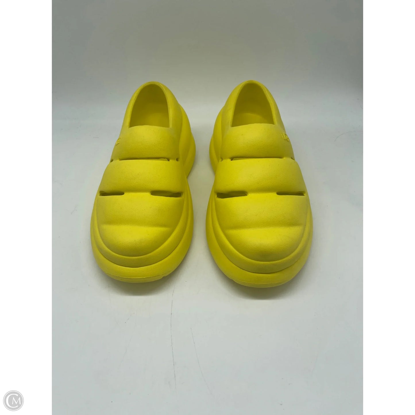 Sandals Designer By Ugg In Yellow, Size: 8