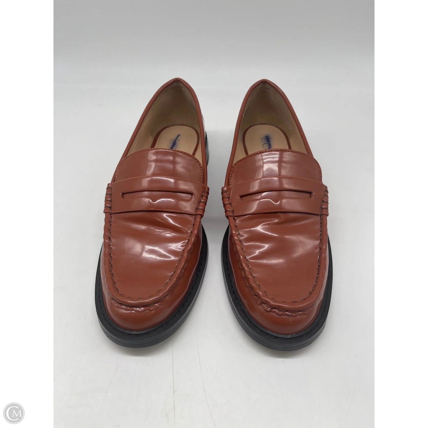 Shoes Flats By Loft In Brown, Size: 6.5
