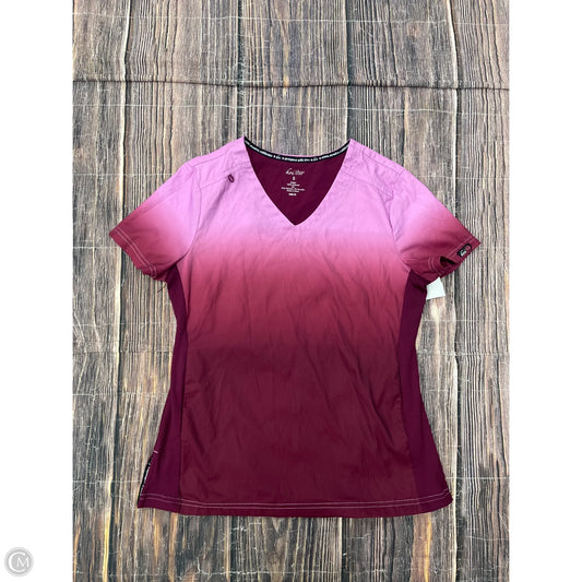 Top Short Sleeve By Clothes Mentor In Maroon, Size: S