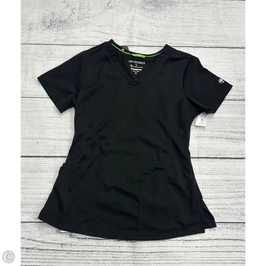 Top Short Sleeve By Clothes Mentor In Black, Size: Xs