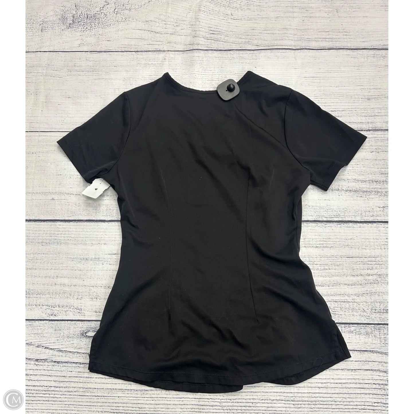 Top Short Sleeve By Clothes Mentor In Black, Size: Xs