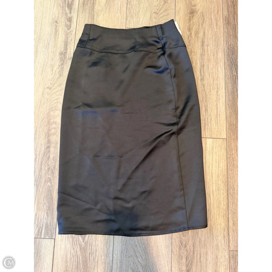 Skirt Midi By Express In Black, Size: 2