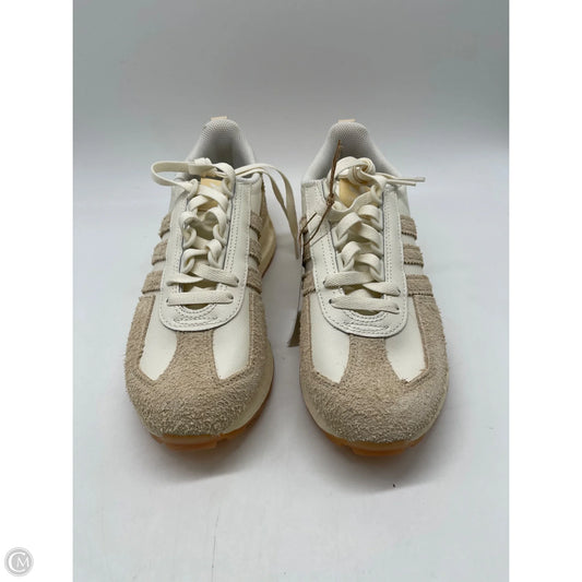 Shoes Sneakers By Adidas In Cream, Size: 7