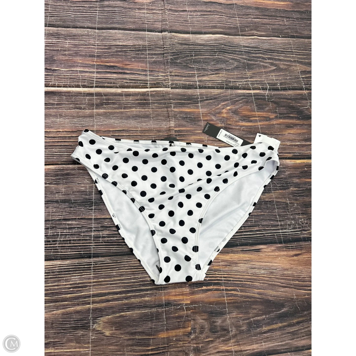 Swimsuit Bottom By Nicole Miller In White, Size: 2x