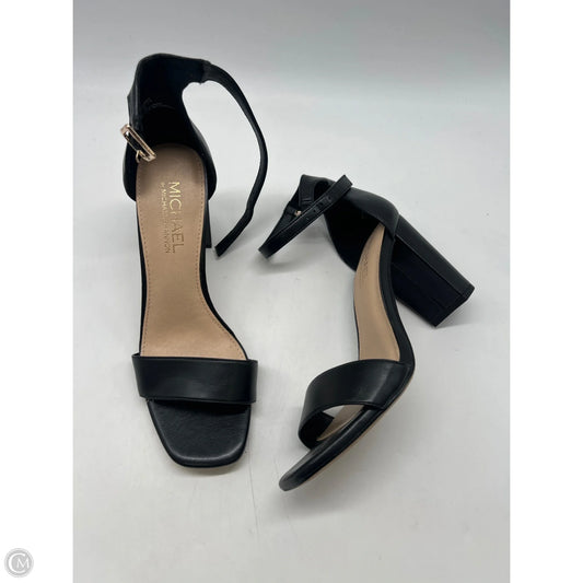 Shoes Heels Block By Michael Shannon In Black, Size: 8