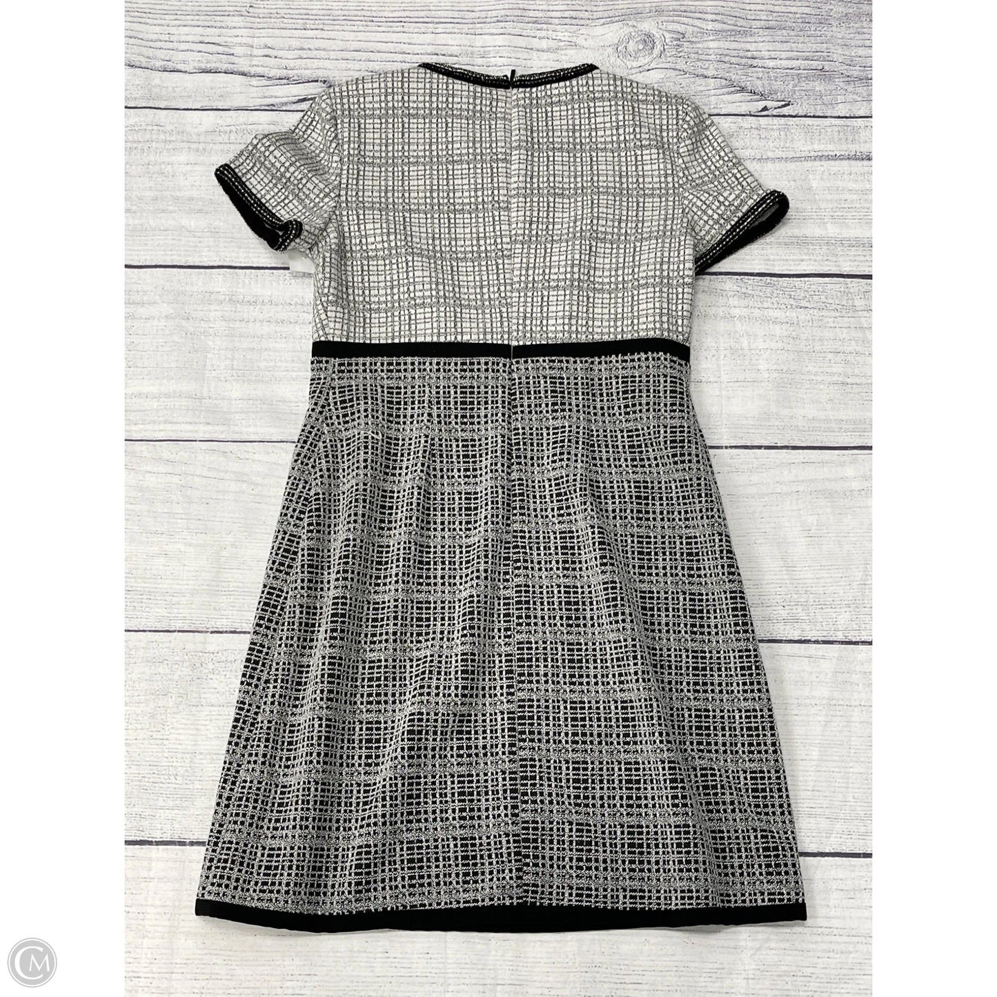Dress Designer By Karl Lagerfeld In White, Size: 8