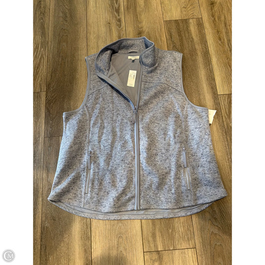 Vest Other By Maurices In Blue, Size: 1x