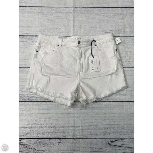 Shorts By Eunina In White, Size: Xl