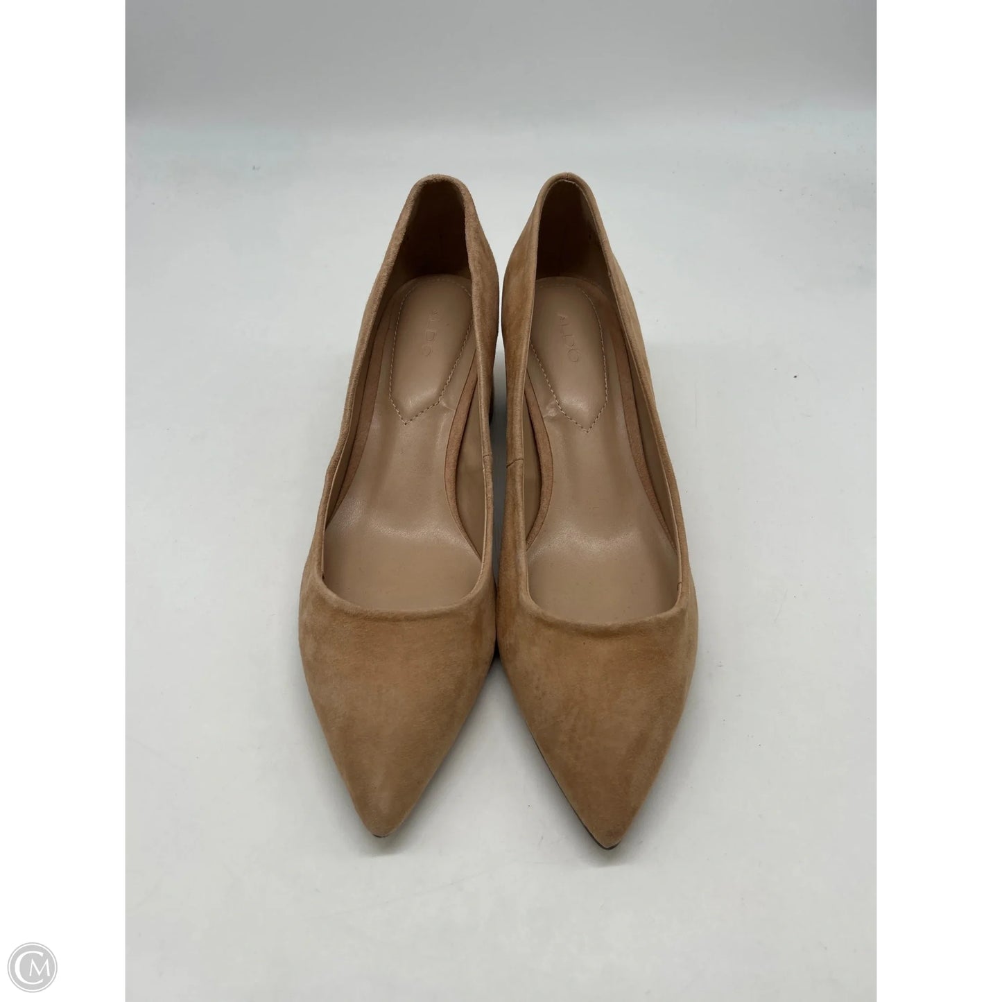 Shoes Heels Block By Aldo In Tan, Size: 8
