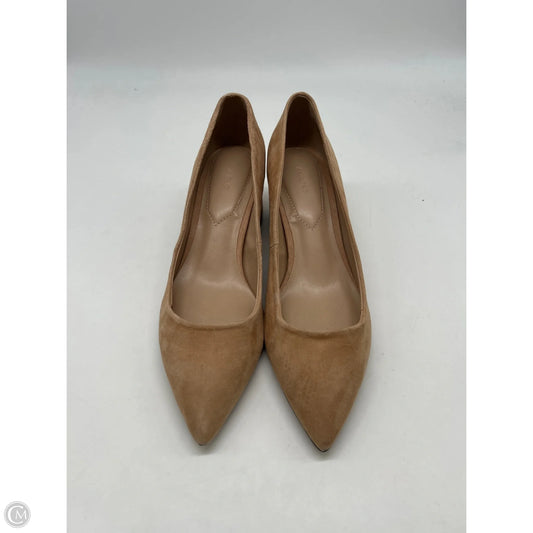Shoes Heels Block By Aldo In Tan, Size: 8