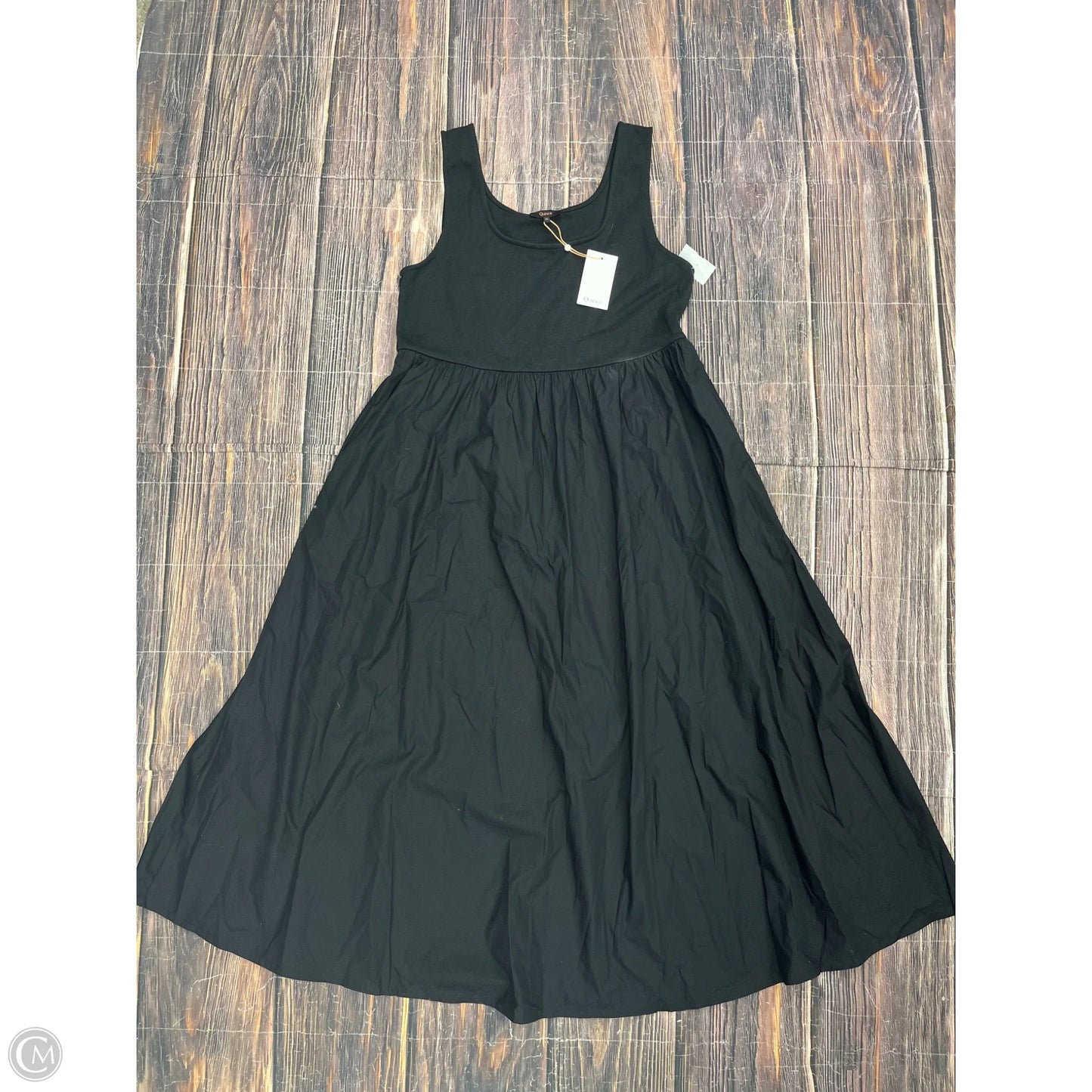 Dress Casual Maxi By Quince In Black, Size: Xl
