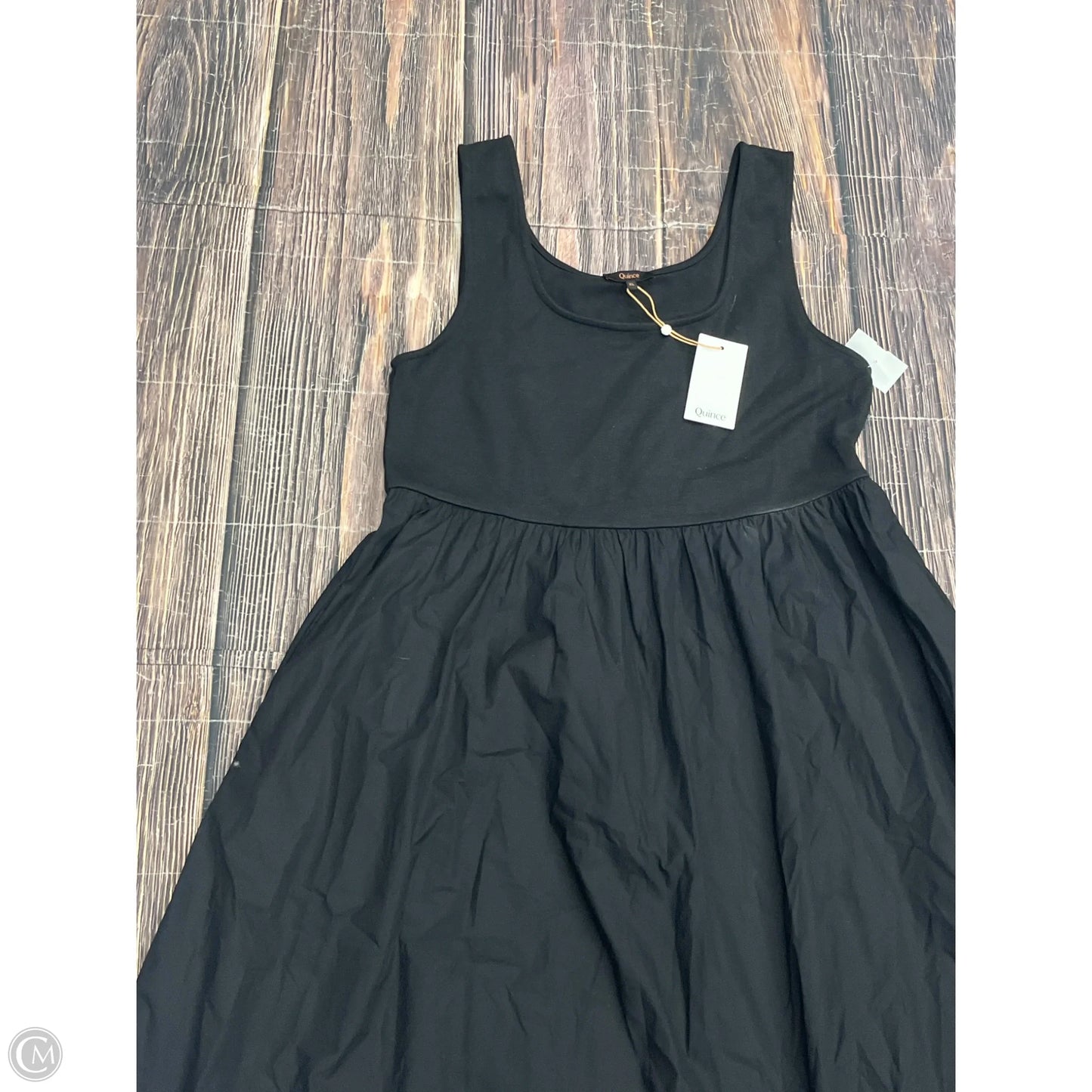 Dress Casual Maxi By Quince In Black, Size: Xl