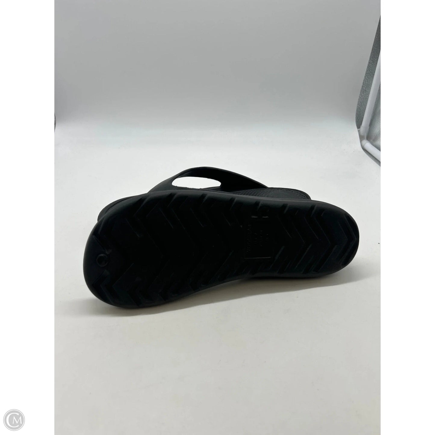 Sandals Flip Flops By Totes In Black, Size: 7