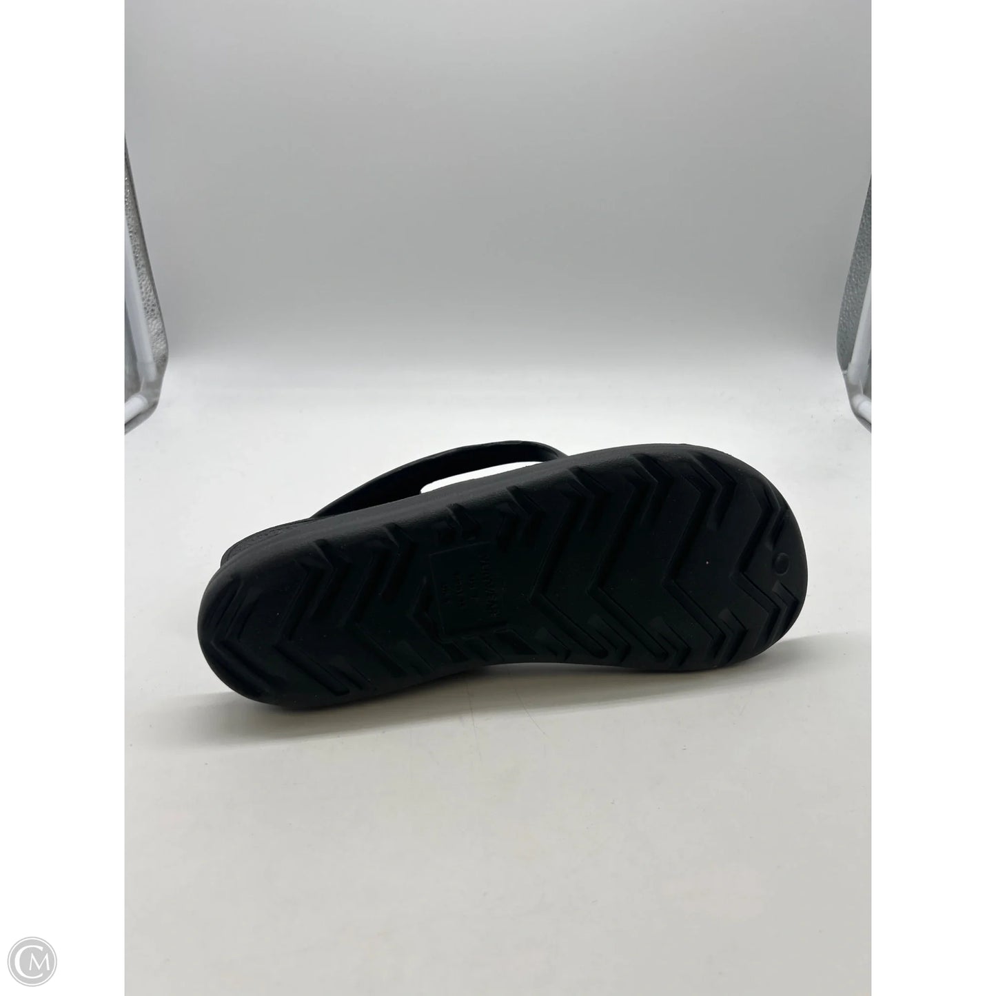 Sandals Flip Flops By Totes In Black, Size: 7