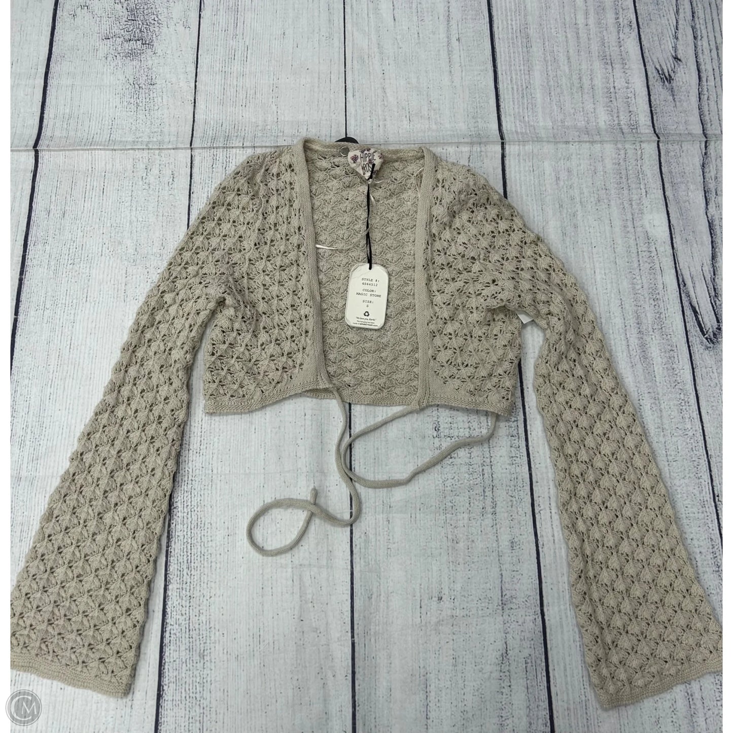 Cardigan By Hippie Rose In Tan, Size: S