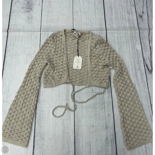 Cardigan By Hippie Rose In Tan, Size: S