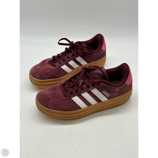 Shoes Sneakers By Adidas In Red, Size: 6