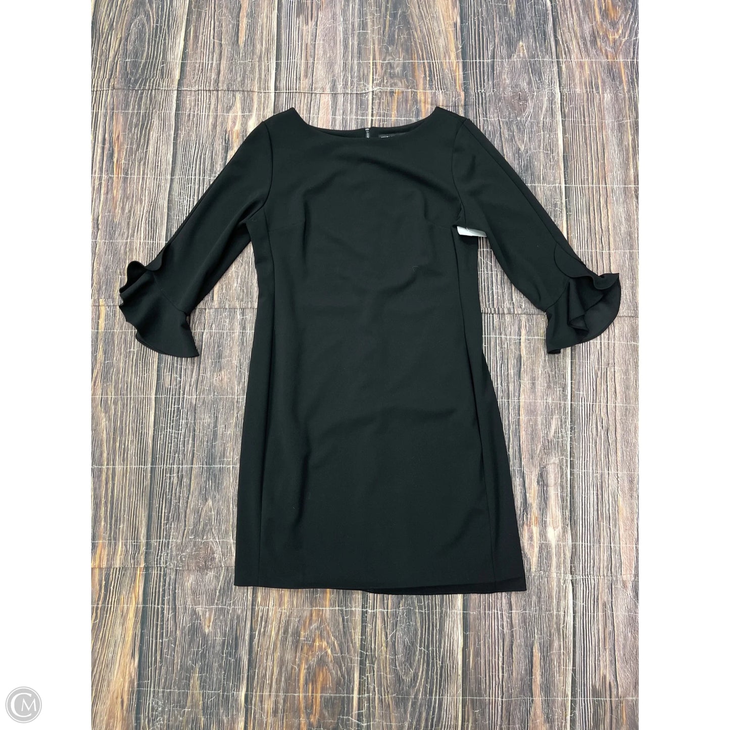 Dress Designer By Karl Lagerfeld In Black, Size: 12