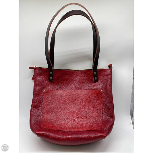 Handbag By Portland Leather, Size: Large