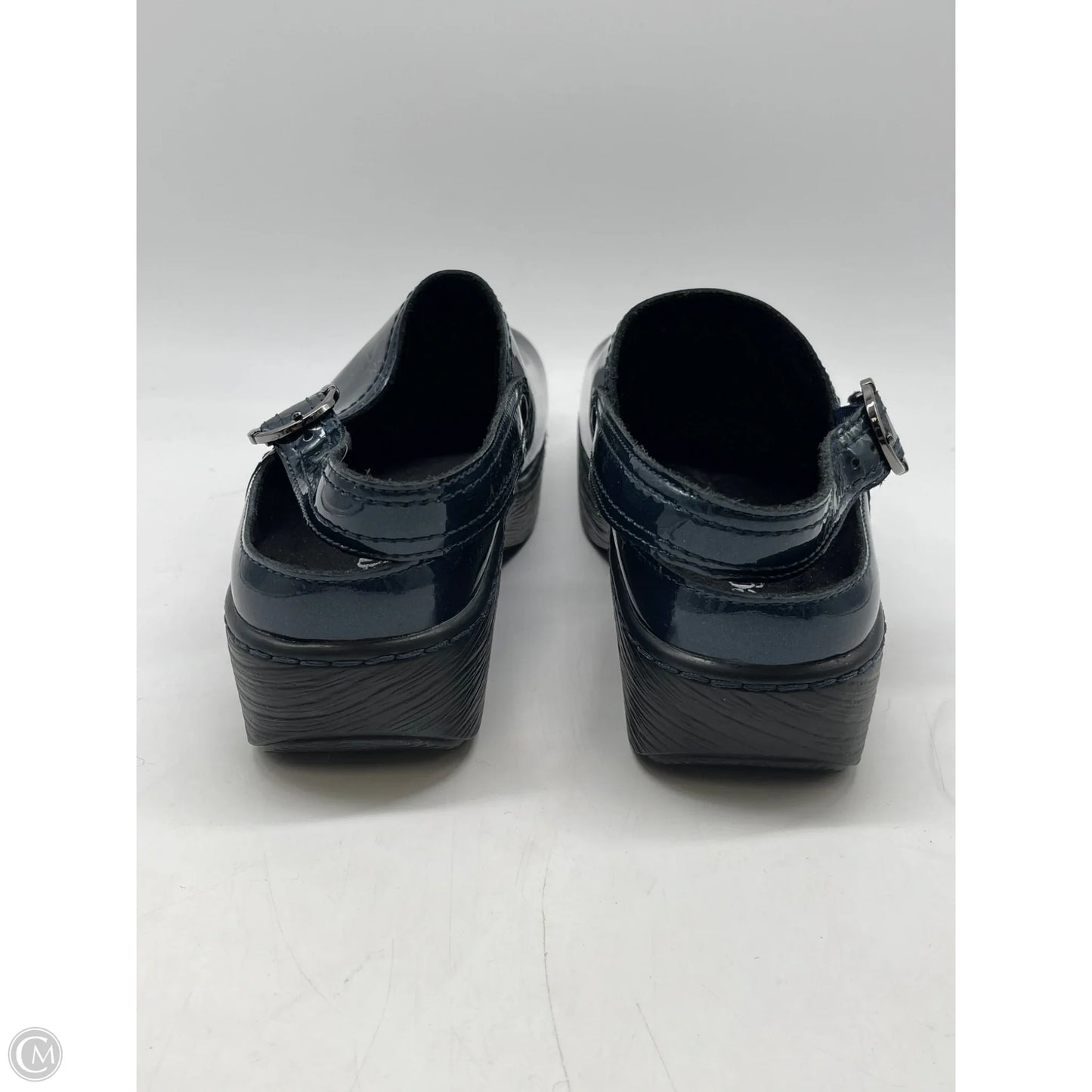 Shoes Heels Platform By Alegria In Blue, Size: 8