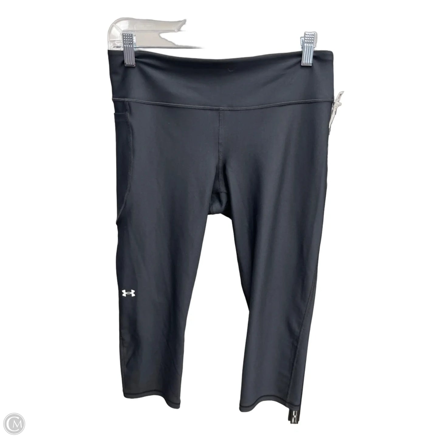 Athletic Capris By Under Armour In Black, Size: L