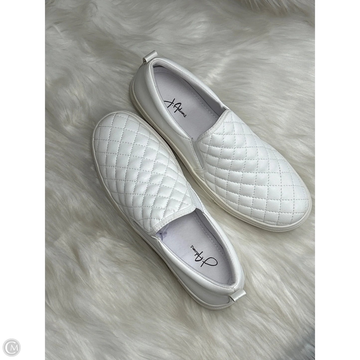 Shoes Sneakers By Clothes Mentor In White, Size: 8.5